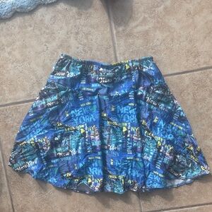 Women's Blue Athletic Shorts